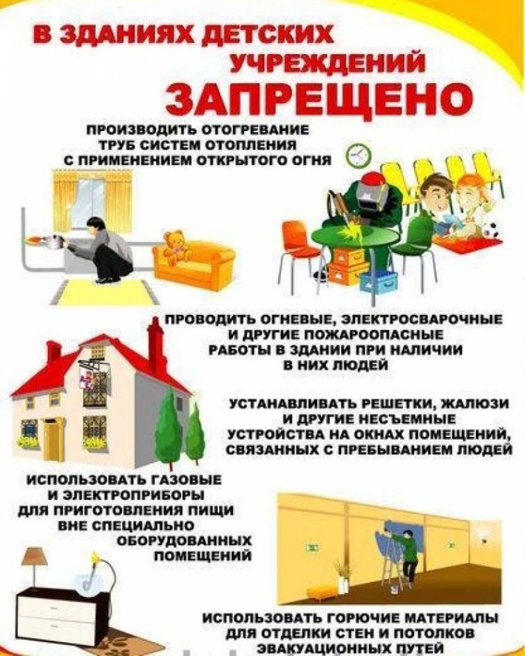 Презентация по охране труда в детском саду